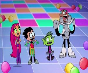 La dans cu Tinerii Titani! - petrecere de vara la  Cartoon Network